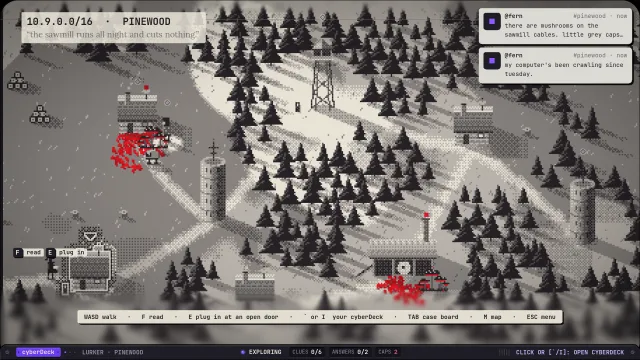 Pinewood, where the sawmill runs all night and cuts nothing